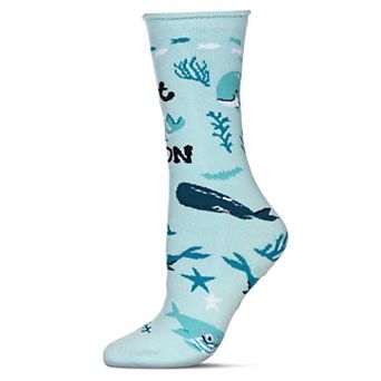 Get Whale Soon Greeting Card Crew Socks