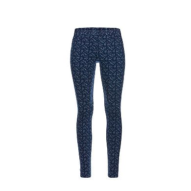 Springtime Blossom Cotton Blend Leggings