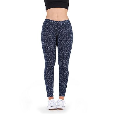 Springtime Blossom Cotton Blend Leggings