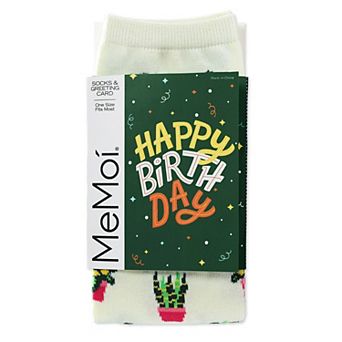 Have A Plantastic Birthday Greeting Card Crew Socks