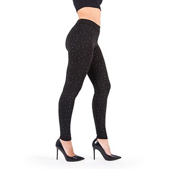 Women's Jeweled Glam Stretch Leggings