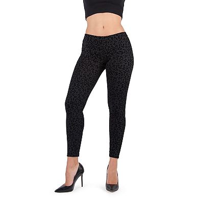 Leopard Crush Cotton Blend Leggings