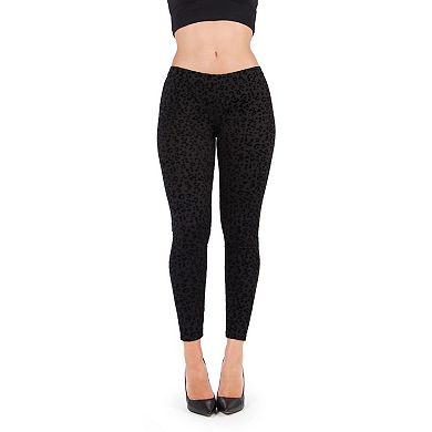 Leopard Crush Cotton Blend Leggings