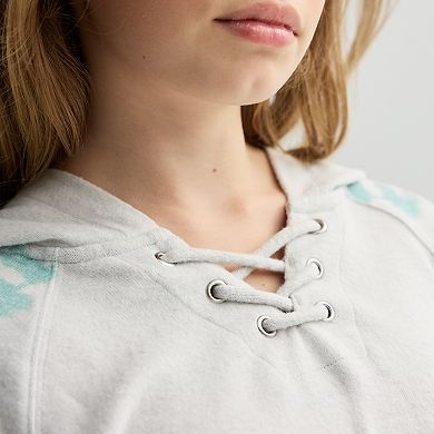 Girls 7-20 Limited Too Lace Up Hoodie