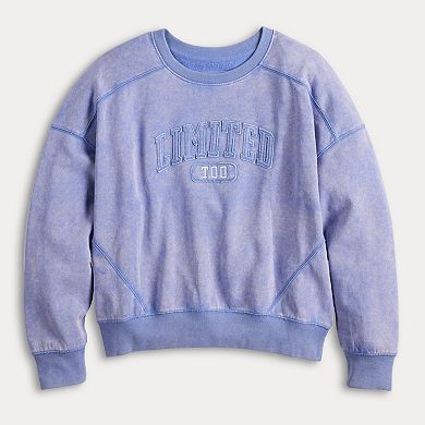 Girls 7-20 Limited Too Washed Crewneck