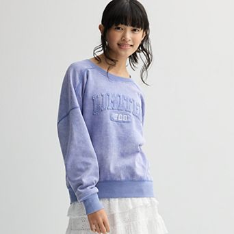 Girls 7-20 Limited Too Washed Crewneck