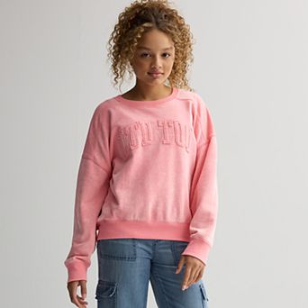Girls 7-20 Limited Too Washed Crewneck