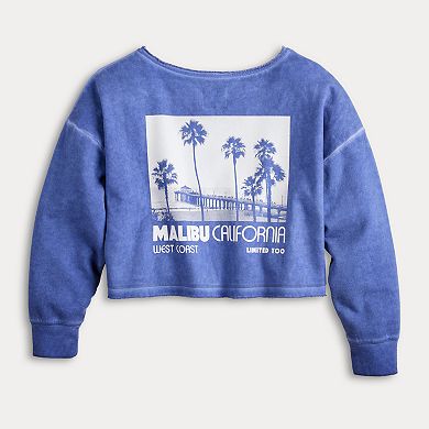Girls 7-20 Limited Too Off The Shoulder Long Sleeve Top