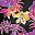 Pink Neon Floral