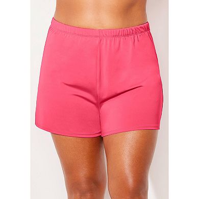 Swimsuits for All Women's Chlorine Resistant Relaxed Fit Swim Short