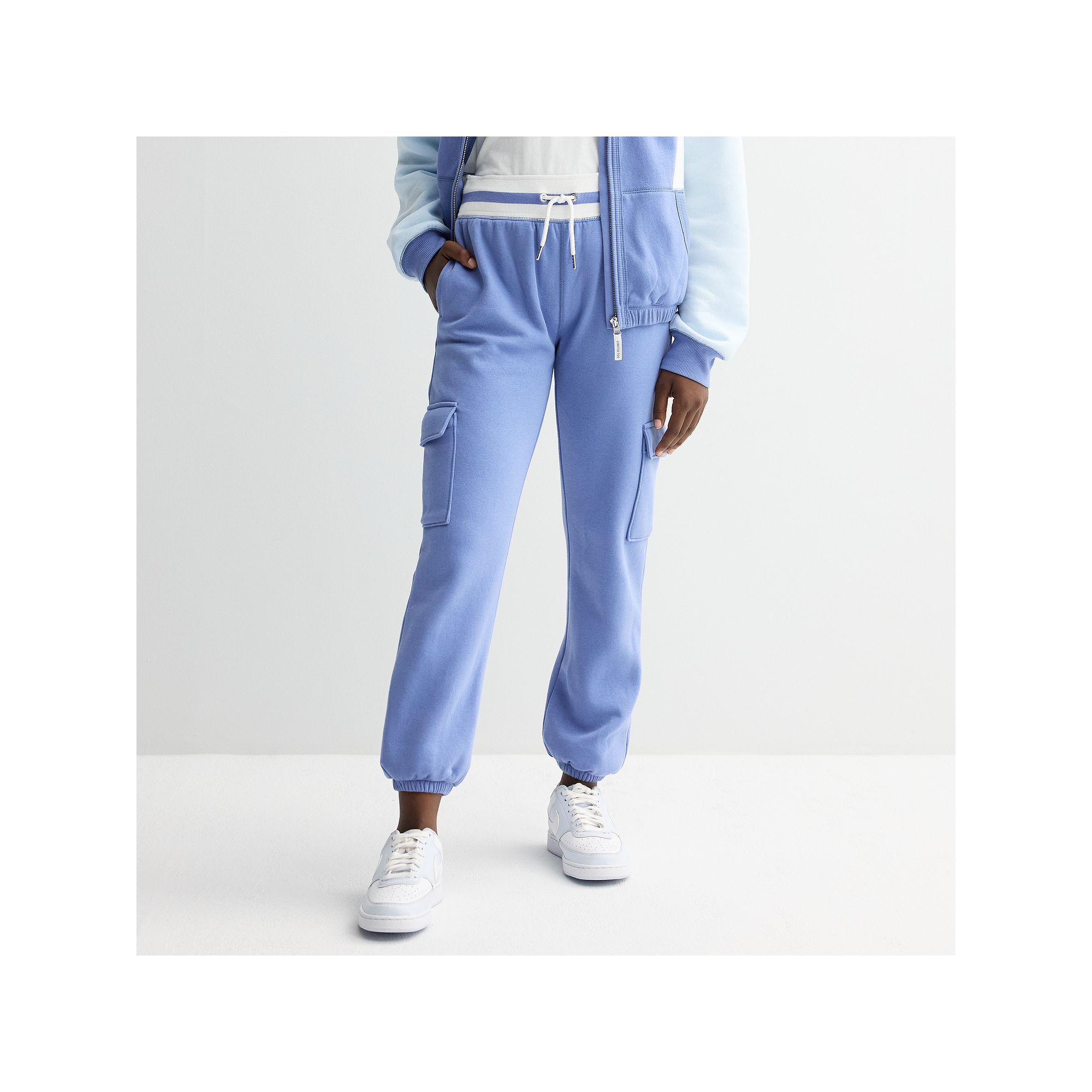 Girls 7-20 Limited Too Cargo Jogger Pants, Girls, Size: Small, Blue