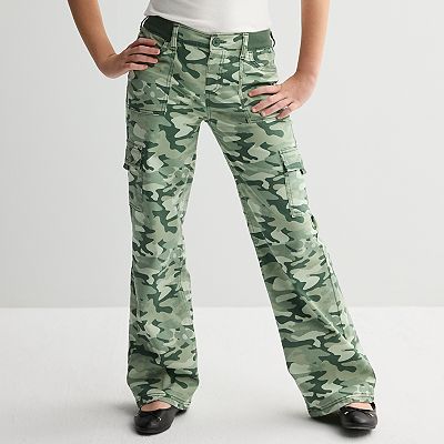 Girls 7-20 Limited Too Camo Cargo Pants