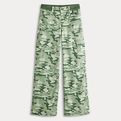 Girls 7-20 Limited Too Camo Cargo Pants