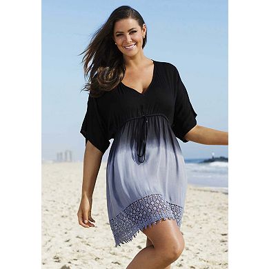 Swimsuits for All Women's Renee Ombre Cover Up Dress