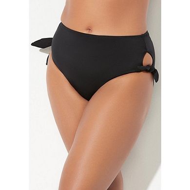 Swimsuits for All Women's Bow High Waist Brief