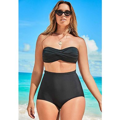 Swimsuits for All Women's High Waist Swim Brief