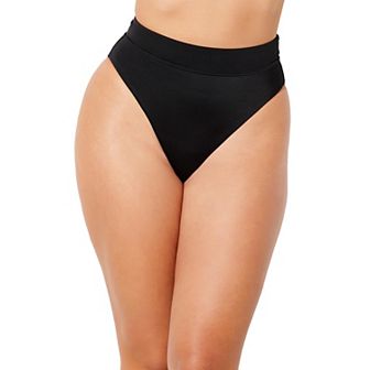 Swimsuits for All Women's High Waist Cheeky Swim Brief
