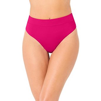Swimsuits for All Women's High Waist Cheeky Tummy Control Swim Brief