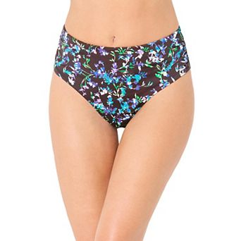 Swimsuits for All Women's Side Shirred High Waist Swim Brief