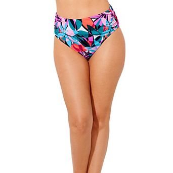 Swimsuits for All Women's Shirred Swim Brief