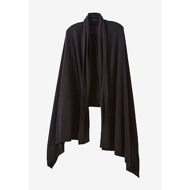 Woman Within Oversized Shawl