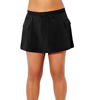 Swimsuits for All Women's Lightweight Quick-Dry Cargo Swim Skort