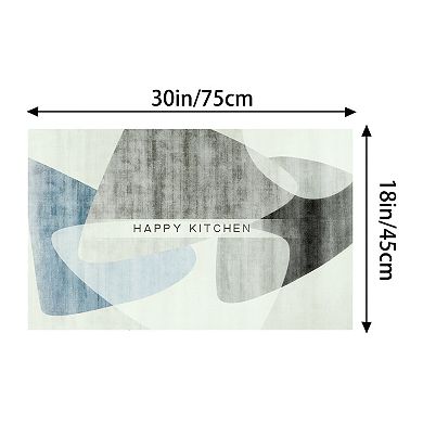 Kitchen Mats For Floor Boho Geometry Kitchen Rugs Set Of 1 Boho Kitchen Decor 18" X 30"