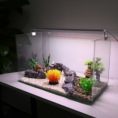 1 Pcs Aquarium Plants Decorations Artificial Aquatic Plant Yellow