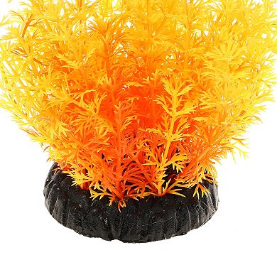 1 Pcs Aquarium Plants Decorations Artificial Aquatic Plant Yellow