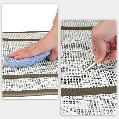 Machine Washable Kitchen Rug Set Of 1 Non-slip Kitchen Runner Rugs Floor Mats 18" X 30"