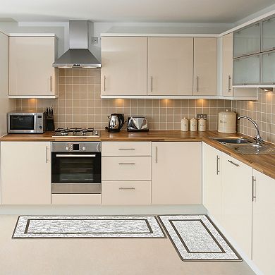 Machine Washable Kitchen Rug Set Of 1 Non-slip Kitchen Runner Rugs Floor Mats 18" X 30"