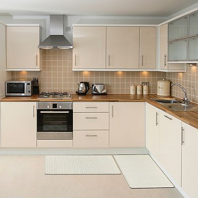 Modern Soft Comfort Kitchen Rug Absorbent Non Slip Kitchen Mat Washable Mats For Floor 20" X 32"