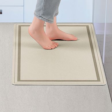 Modern Soft Comfort Kitchen Rug Absorbent Non Slip Kitchen Mat Washable Mats For Floor 20" X 32"