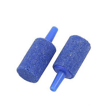 4 Pcs Blue Bubble Air Stones Diffusers For Small Fish Tank