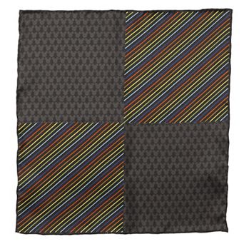 Mickey Silhouette Rainbow Pocket Square