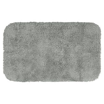 100% Cotton Mat Rug Plush Water Absorbent Luxury Rectangular For Bathroom Vanity, Shower