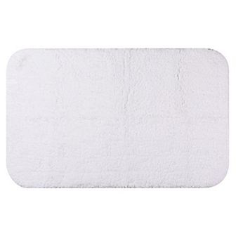 100% Cotton Mat Rug Plush Water Absorbent Luxury Rectangular For Bathroom Vanity, Shower