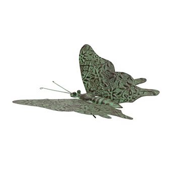 Melrose Indoor/Outdoor Iron Butterfly Decor