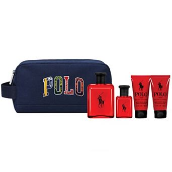 Ralph Lauren Men's 4 pc Polo Red Eau de Toilette Gift Set