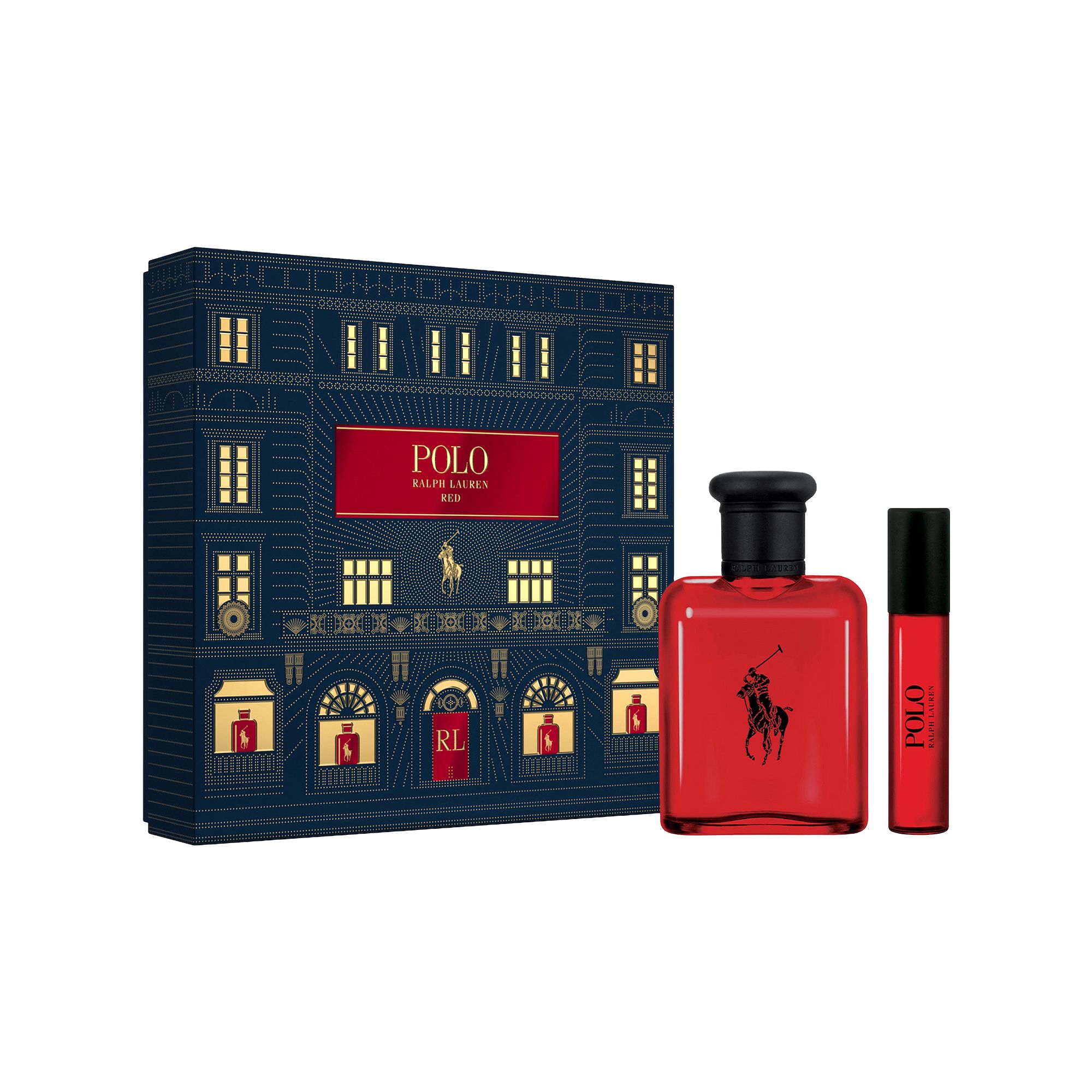 Ralph Lauren Mens 2-Pc. Polo Red Eau de Toilette Gift Set, Polored