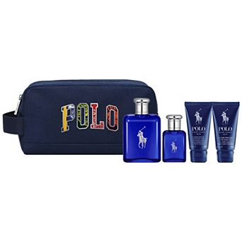 Ralph Lauren Men's 4 pc Polo Blue Eau de Toilette Gift Set