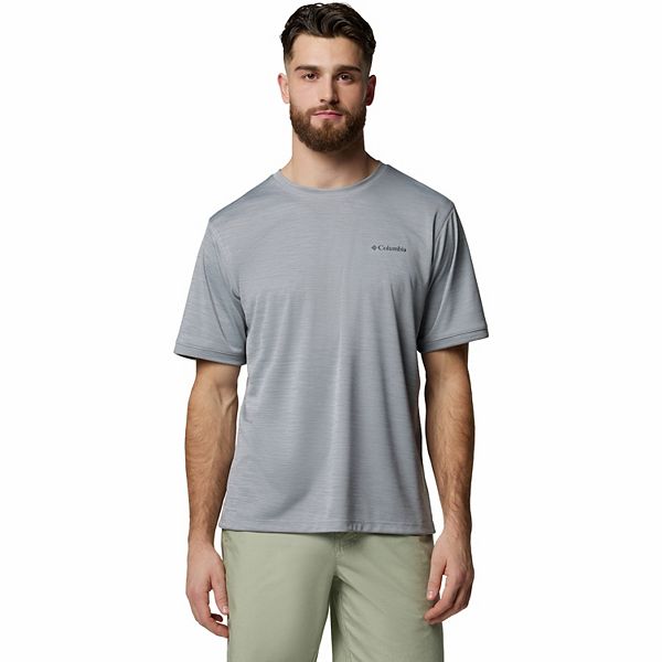 Columbia｜ (Sage Peak Knit SS Crew (2120701-431)) Men's Columbia Sage Peak Knit Short Sleeve Crew
