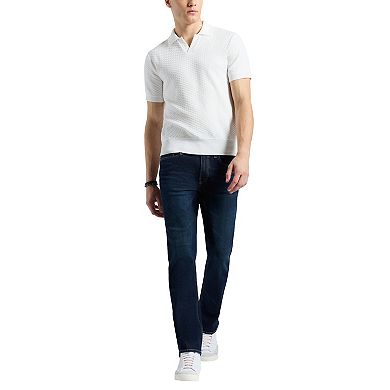 Men's Buffalo Jeans Textured Johnny Collar Top