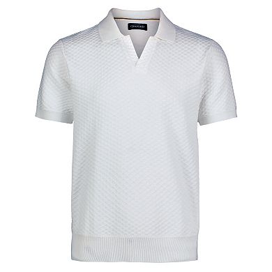 Men's Buffalo Jeans Textured Johnny Collar Top