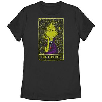 Juniors' Dr. Seuss The Grinch Dracula Graphic Tee