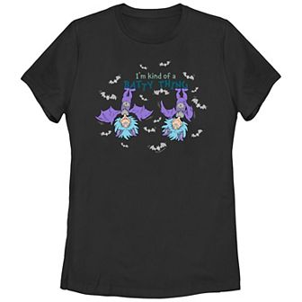 Juniors' Dr. Seuss Thing 1 And Thing 2 I'm Kind Of A Batty Thing Graphic Tee