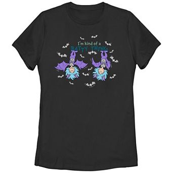 Juniors' Dr. Seuss Thing 1 And Thing 2 I'm Kind Of A Batty Thing Graphic Tee