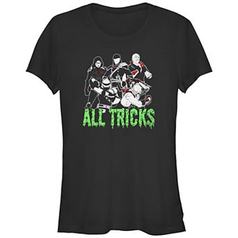 Juniors' GI Joe Cobra Team All Tricks Fitted Graphic Tee