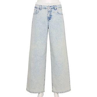 Juniors' Vanilla Star Detachable Boxer Relaxed Fit Jeans