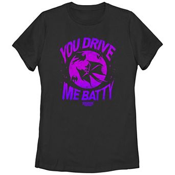 Juniors' Stranger Things You Drive Me Batty Graphic Tee